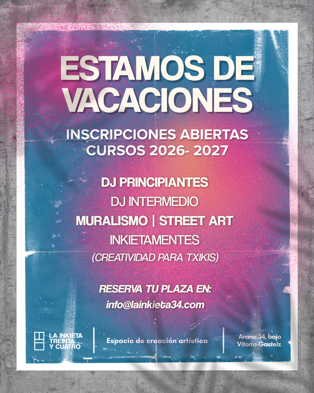 Estamos-de-vacaciones Estamos de vacaciones y regresamos el 10 de septiembre.