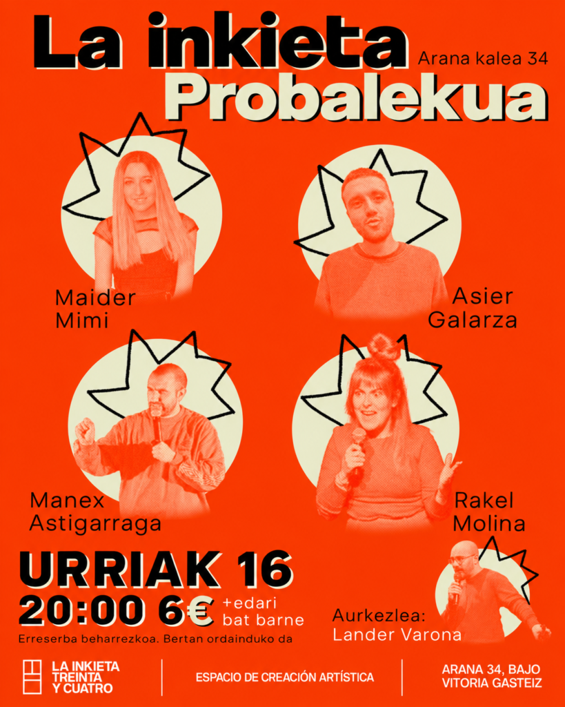 La Inkieta de 34 Probalekua